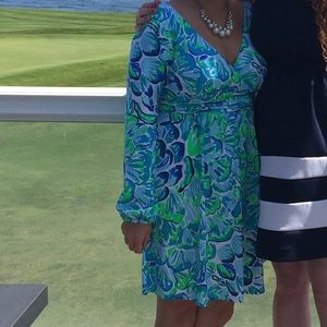 Lilly Pulitzer Lazy River Fleur Fit & Flare Dress